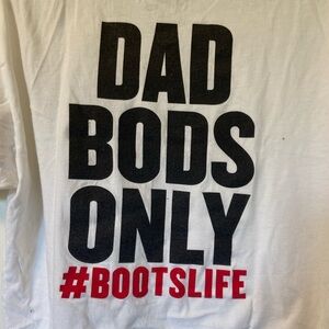 Boots and Hearts Merch “Dad Bods Only”